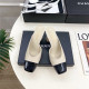 CHANEL 샤넬 여성용 슬리퍼 (굽높이8.5CM) C64787 2COLOR