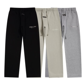 FEAR OF GOD 피어오브갓 에센셜 921 파이핑 플리스 스웨트 팬츠