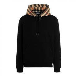 BURBERRY 버버리 F05 체크 코튼 블렌드 후드티 2COLOR