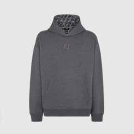 FENDI 펜디 F011 자카드 FF로고 후드티