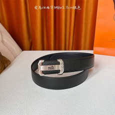 HERMES 에르메스 남성용 벨트 3.8CM H65013 (금장/은장)