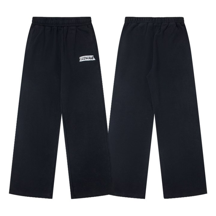 BALENCIAGA 발렌시아가 2606 마스킹 테이프 스웨트 팬츠