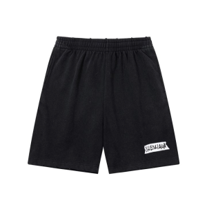 BALENCIAGA 발렌시아가 0126 마스킹 테이프 스웨트 쇼츠
