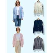 THOM BROWNE 톰브라운 투포켓 가디건