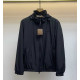 BURBERRY 버버리 체크 기마 후드 자켓