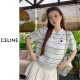 ●4월 판매 2위● CELINE 셀린느 카라 스트라이프 니트 3COLOR