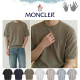 MONCLER 몽클레어 솔리드 라운드 반팔 니트