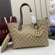 GUCCI 구찌 GG 마몽 미디엄 토트백 855279