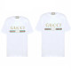 GUCCI 구찌 페이크 커플 반팔티