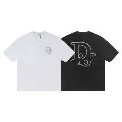 DIOR 디올 6553 엠브로이더드 로고 반팔