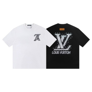 LOUIS VUITTON 루이비통 6325 스티치 엠브로이더드 반팔