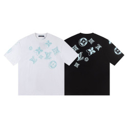 LOUIS VUITTON 루이비통 6451 모노그램 플라워 반팔