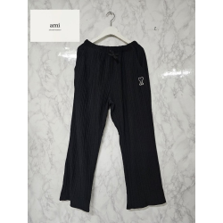 AMI 아미 플리츠 와이드 팬츠 2COLOR