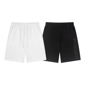 BALENCIAGA 발렌시아가 6419 리버스 로고 스웨트 쇼츠