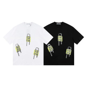 GIVENCHY 지방시 6565 4G 패들록 일러스트 반팔