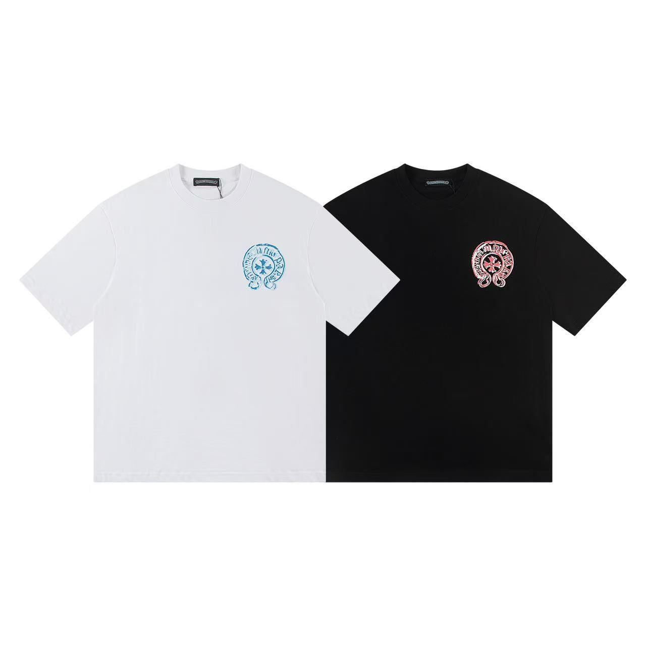 CHROME HEARTS 크롬하츠 6514 스케치 홀스슈 반팔